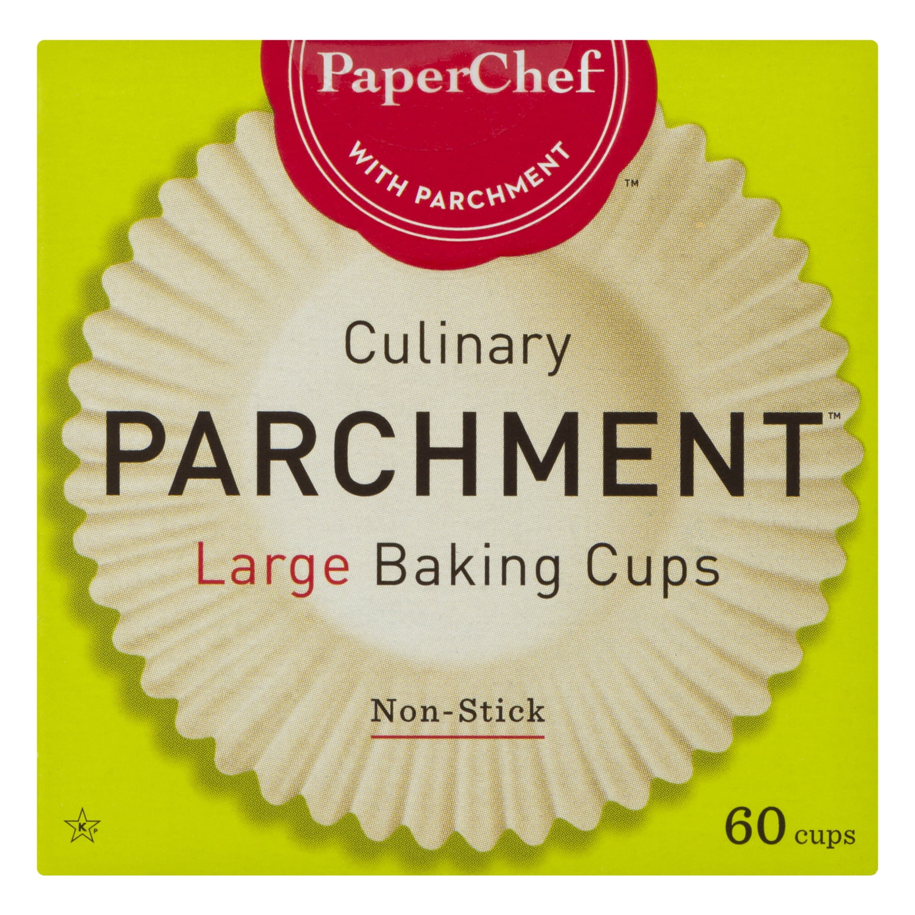 PaperChef Culinary Parchment Large Baking Cups, 60.0 CT