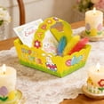 thumbnail image 6 of DAMAI 8 Pcs Easter Gift - Easter Baskets with Handles, Cute Rabbit Chicks Design Bulk Basket Set for Egg Hunts, Baskets Bulk & Durable Bags with Handles, 6 of 6