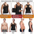 thumbnail image 3 of 2026 Men Waist Trimmer Belt Wrap Trainer Hot Swear Shirt Corset Slimming Body Shaper, 3 of 4