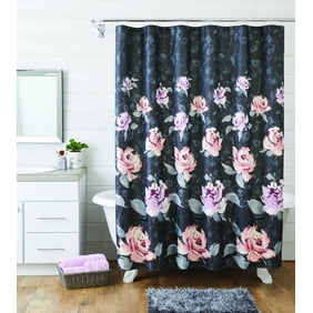 Mainstays Wistera 15pc Mainstays Wisteria 15 Piece Shower Curtain