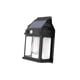 thumbnail image 4 of Lámpara solar de pared LED de diseño retro, luz solar para cercas, para patio, patio y hogar Negro y grande, 4 of 8