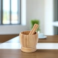 thumbnail image 2 of Raindrops Household Garlic Pugging Pot Pedestal Bowl and Pestle Set, 2 of 8