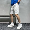 thumbnail image 4 of Pantalones cortos de trabajo transpirables y finos de verano para hombre con pantalones de playa de cinco puntos deportivos y de ocio de moda para hombres, 4 of 4