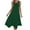 Green, variant on Women's Summer Casual Tank Dress Sleeveless Long Midi Dress with Pockets Loose Comfy Flowy A-Line Sundress Womens Denim Dress Khaki S