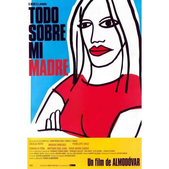 All About My Mother Movie Poster Print (27 x 40) - Item # MOVEJ8498