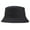 Black, variant on Unisex Cotton Fisherman Hat Solid Color Beach Outdoor Sunshade Hip Hop Basin Cap