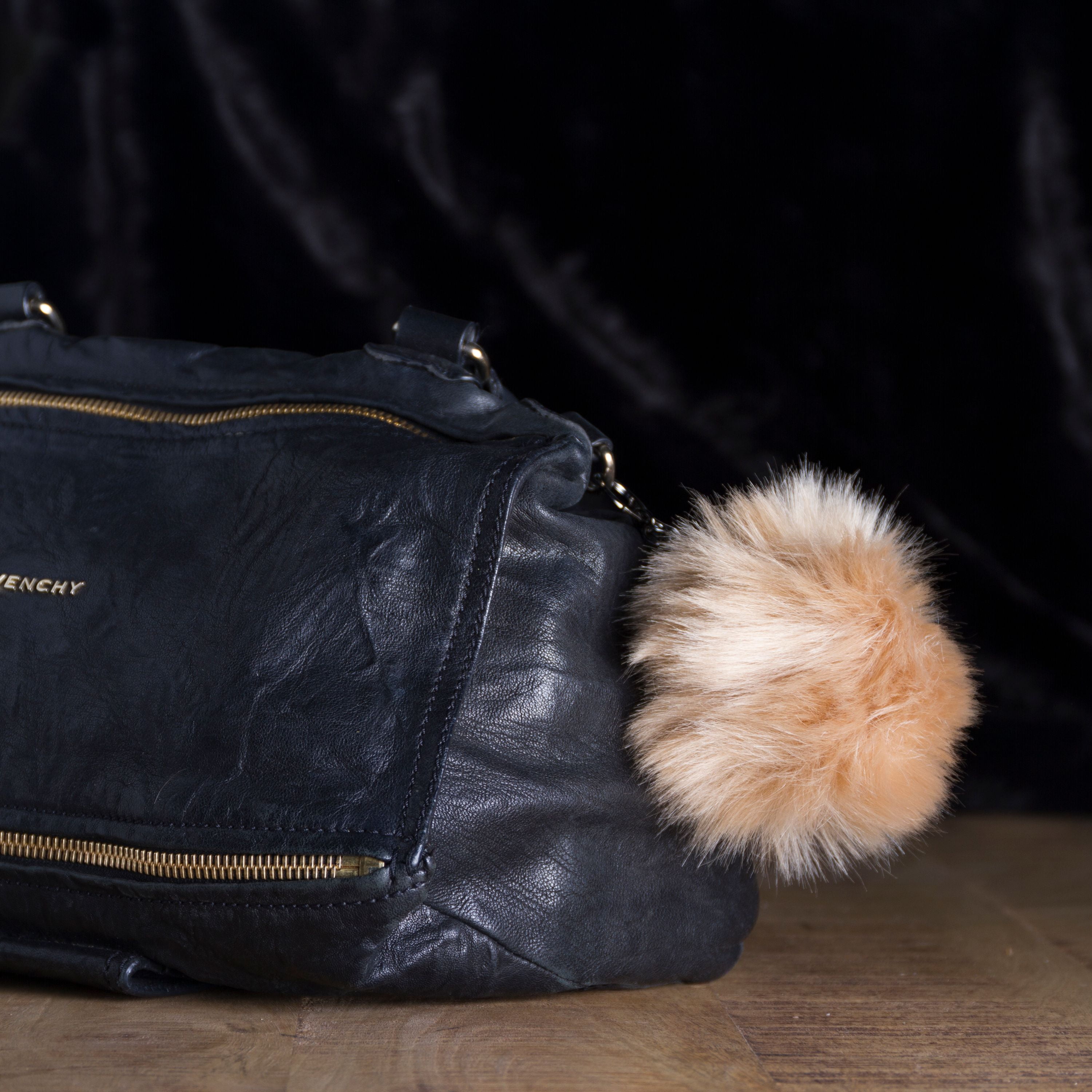 Luxe Fashion Faux faux Pom-Pom 3" Plush 1-Piece Accessory Multi-Color Options