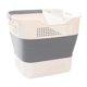 thumbnail image 4 of Cesta de lavandería plegable, organizador de almacenamiento, cesta multifunción con asas Gris, 4 of 9