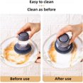 thumbnail image 5 of Dish Brush with Soap Dispenser, Kitchen Brush with Bracket for Cleaning Pots, Pans and Sinks Scrub Brush Kitchen Scrub Brush (PET), 5 of 7