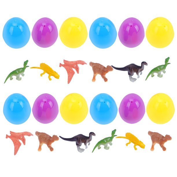 12 Set Easter Surprise Egg and Dinosaur Toy Creative Kids Toy
