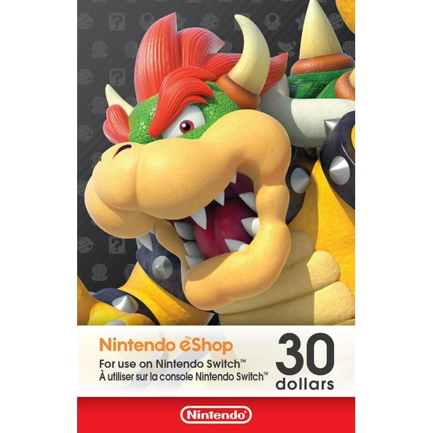 30 Nintendo eShop Gift Card Digital Code