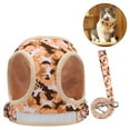 thumbnail image 3 of Arnés y correa para perros Perfecl Camuflaje amarillo S, 3 of 7