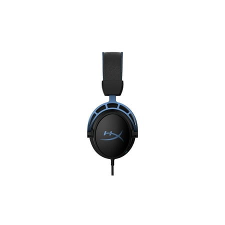 HyperX - Cloud Alpha S Wired 7.1 Surround Sound Gaming Headset for PC with Chat Mixer and Adjustable Bass - Blue/Black