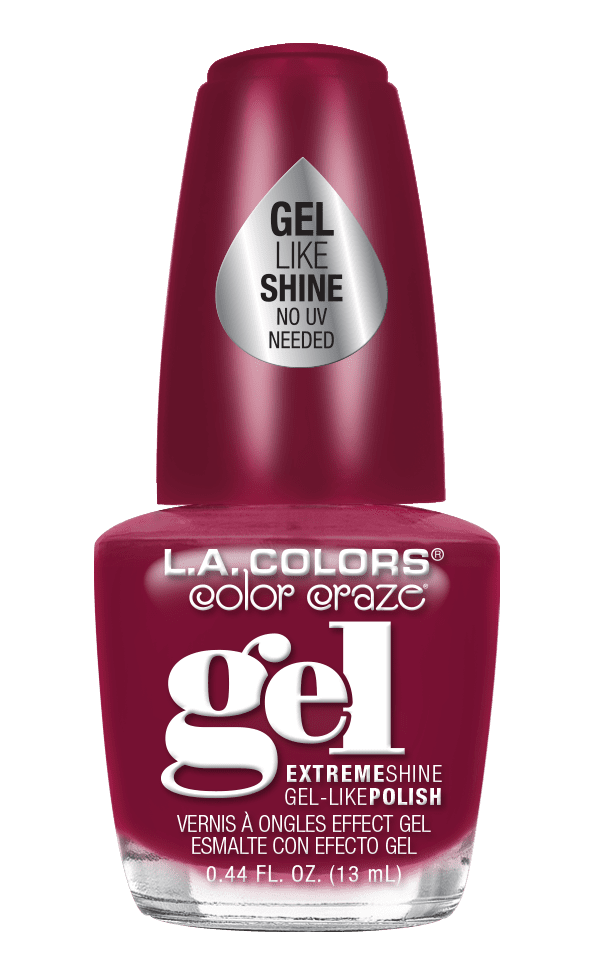 L.A. COLORS Gel-like Nail Polish, Vampy, 0.44 fl oz
