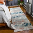 thumbnail image 4 of Surya Tibetan TBT-2328 31 x 91" Runner Fabric Rug in Medium Gray/Dark Blue, 4 of 7