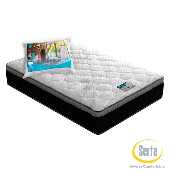 Colchón King Size Preston + Almohada Serta con Memory Foam