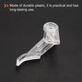 thumbnail image 4 of Uxcell 0.14'' Ceiling Lampshade Clips Fixed Buckle Light Fixture Accessories Plastic Transparent 6 Pcs, 4 of 6