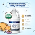 thumbnail image 7 of Life Line Pet Nutrition Wild Alaskan Fish Oil Omega-3 Supplement for Skin & Coat – Supports Brain, Eye & Heart Health in Dogs & Cats, 66oz, 7 of 7