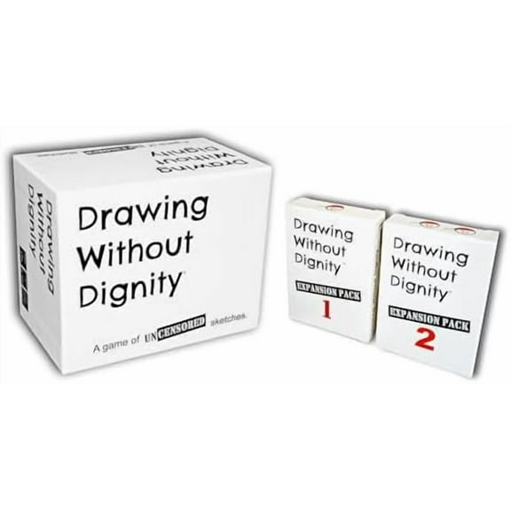 Complete Set: The Hit Pictionary-Style Mature Drawing Game Plus All Expansion Packs