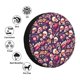 thumbnail image 4 of Balery music Skull record Guitar Cubiertas para Neumáticos - Protector Resistente para Neumáticos de Camioneta, SUV, Remolque, Camper y RV-16 inch, 4 of 6