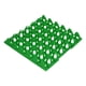 thumbnail image 2 of 5 bandejas de plástico para huevos de 30 celdas, para almacenamiento, transporte, suministros para el hogar y la granja, color verde, 2 of 15