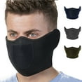 thumbnail image 2 of Breathable Fleece Half Mask Ergonomic Cycling Face Cover Enduring, 2 of 12