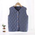 thumbnail image 3 of URMAGIC Boy Girls Down Puffer Vest Lightweight Water-Resistant Winter Jacket Outwear Kids Fall Sleeveless Coats, 3 of 10