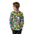 thumbnail image 3 of OppoSuits Boys' Shirts SHIRT LS Super Mario Boys - US 8Y Multicolor, 3 of 5