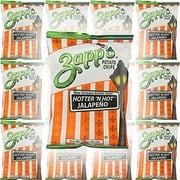 Zapp's Potato Chips, Hotter 'N Hot Jalapeno, New Orleans Kettle Style, 1.5oz Bag (12-Pack)