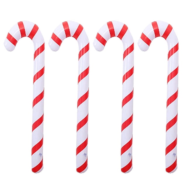 Boovnll Christmas Decor, Inflatable Candy Canes Christmas Canes Balloons Outdoor Candy Canes Decoration, Christmas Decorations, Outdoor Christmas Decorations, Christmas Decorations Indoor