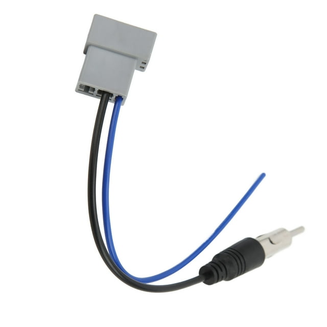 Adaptador de Cable Estéreo de Radio, Instalácico Simple de Alta Eficiencia Conector de Adaptador de Antena Resistente Al Desgaste Estable Ligero para El Reemplazo de Automóvil