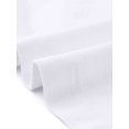 thumbnail image 6 of DARING DIVA Women's Plus Size Dressy Sleeveless Long Jean Jacket 3X White, 6 of 6