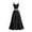 Black, variant on Valcatch Women's 2 Piece Maxi Skirt Sets Sleeveless Cami Crop Top Ruffle Hem Flowy Midi Skirt Going Out Outfits