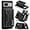 Black, variant on for Google Pixel 7A Phone Case, Strong Magnetic Detachable Card Holder, Full Protection Business Back Cover, Shell with Soft Lining, Coin Purse with Stand Function