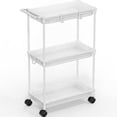 thumbnail image 1 of Carrito de almacenamiento con ruedas SIMPLE HOUSEWARE Standard de 3 niveles, blanco, 1 of 8