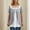 Gray, variant on Olyvenn Womens Plus Size Tops Summer Dressy Hollow Out Boat Neck Short Sleeves Lightweight T-Shirt Color Blocked Patchwork Tee Coffee XXXL