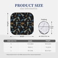 thumbnail image 3 of Sikiie Space Rockets Print Foldable Car Windshield Sun Visor, Car Window Sunshade Suitable for Sedan, SUV and Truck Car Accessories-Large, 3 of 6