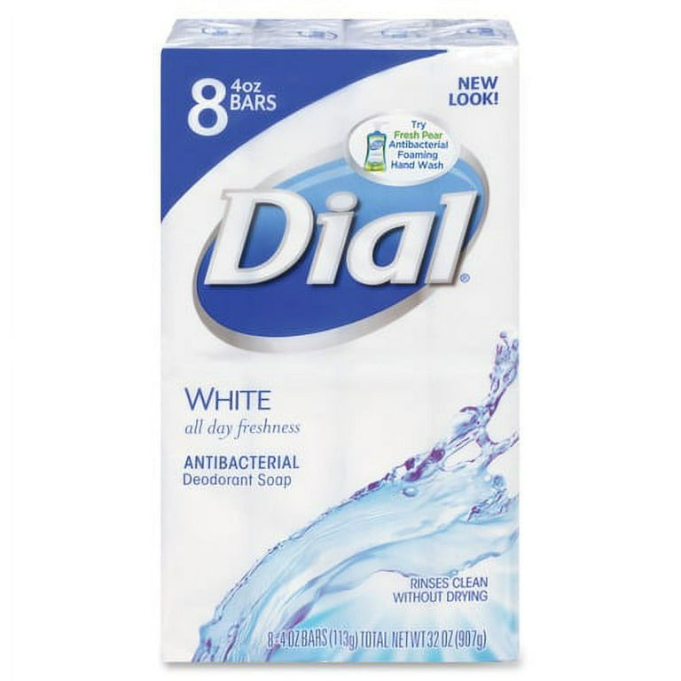 Dial DIA00098 2.25 oz. Unwrapped Deodorant Bar Soap - 200/Case