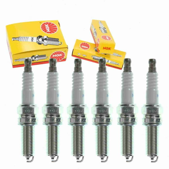 6 pc NGK 92650 Standard Spark Plugs for 09482-00649 94702-00437 94709-00437 Ignition Wire Secondary