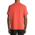 thumbnail image 4 of Athletic Works Men's and Big Men's Tri Blend Active T-Shirt, up to 5XL, 4 of 6