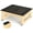 Natural, variant on Step Stool, Bed Steps for High Beds for Adults with Non-Slip Rubber Stepping Surface and Handles, 450 LBS Capacity for Bedroom Kitchen Bathroom, or Bedside, Senior Support (Brown)