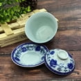 thumbnail image 4 of Porcelain Gaiwan 5oz Teacup Gongfu Tea Cup Tureen Chinese Sancai Cover Bowl Lid Saucer Set, 4 of 7