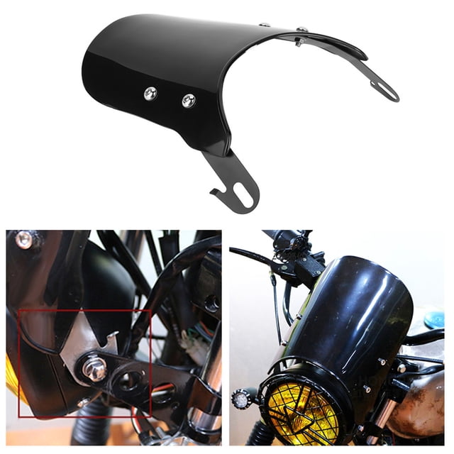 Parabrisas de motocicleta, parabrisas de motocicleta universal, deflector de viento de motocicleta, parabrisas de motocicleta universal, máxima eficiencia