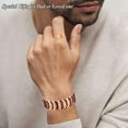 thumbnail image 5 of Wollet 99.99% Pure Copper Magnetic Bracelet, Large Bracelet, 3X Magnets, Gifts for Men Valentine's Day Jewelry, 5 of 8