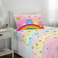 thumbnail image 6 of Care Bears Kids 4 Piece Pink Rainbow Reversible Comforter, Bed in a Bag, Twin, 6 of 10
