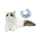 thumbnail image 5 of Muñeco de peluche de gato Ragdoll realista, Animal relleno, muñeco de gato, compañero de simulación, juguete de peluche de gato para niños y niñas, Pañuelo gato azul, 5 of 9