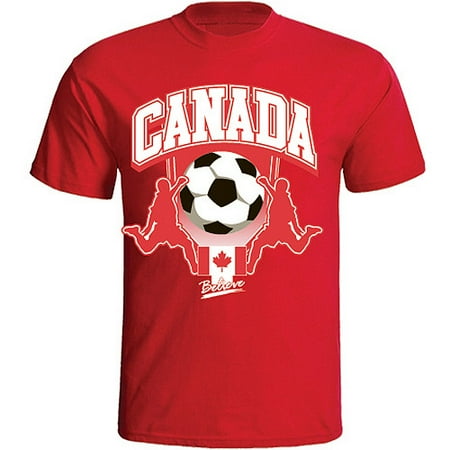 Canada Soccer Red T-Shirt