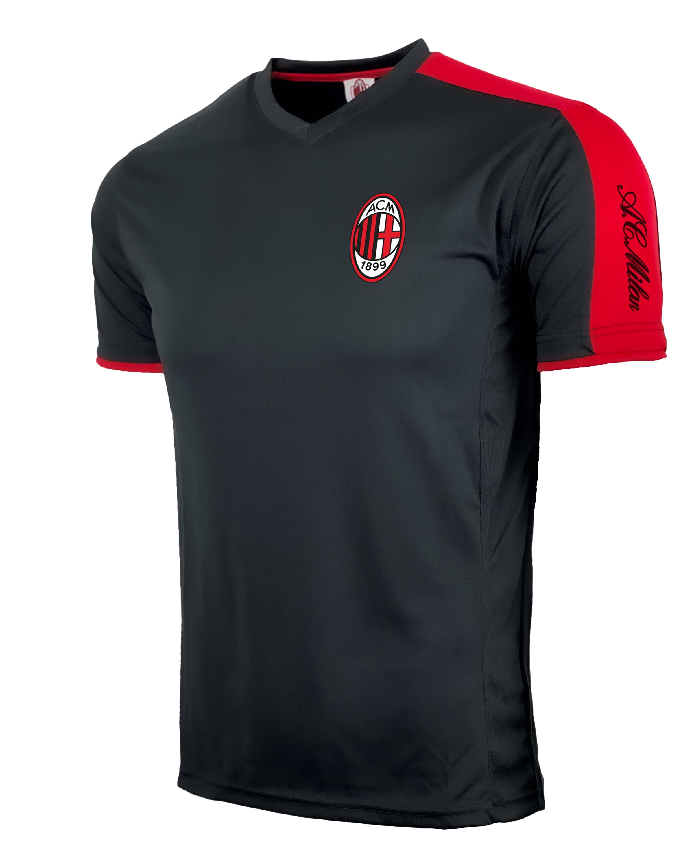 the waiter Serviceable downpour Boy's AC Milan Training Jersey, Licensed Youth A/C Milan Shirt (YL) -  Walmart.com