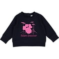 thumbnail image 2 of Inktastic Future Drummer Girls Baby Sweatshirt, 2 of 4