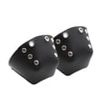 thumbnail image 3 of 1 par de accesorios de piel sintética Cola Protectores extraíbles para los dedos de los pies Negro, 3 of 5